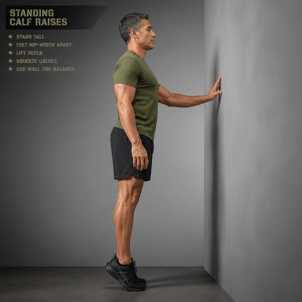 Demonstration of Calf Raises